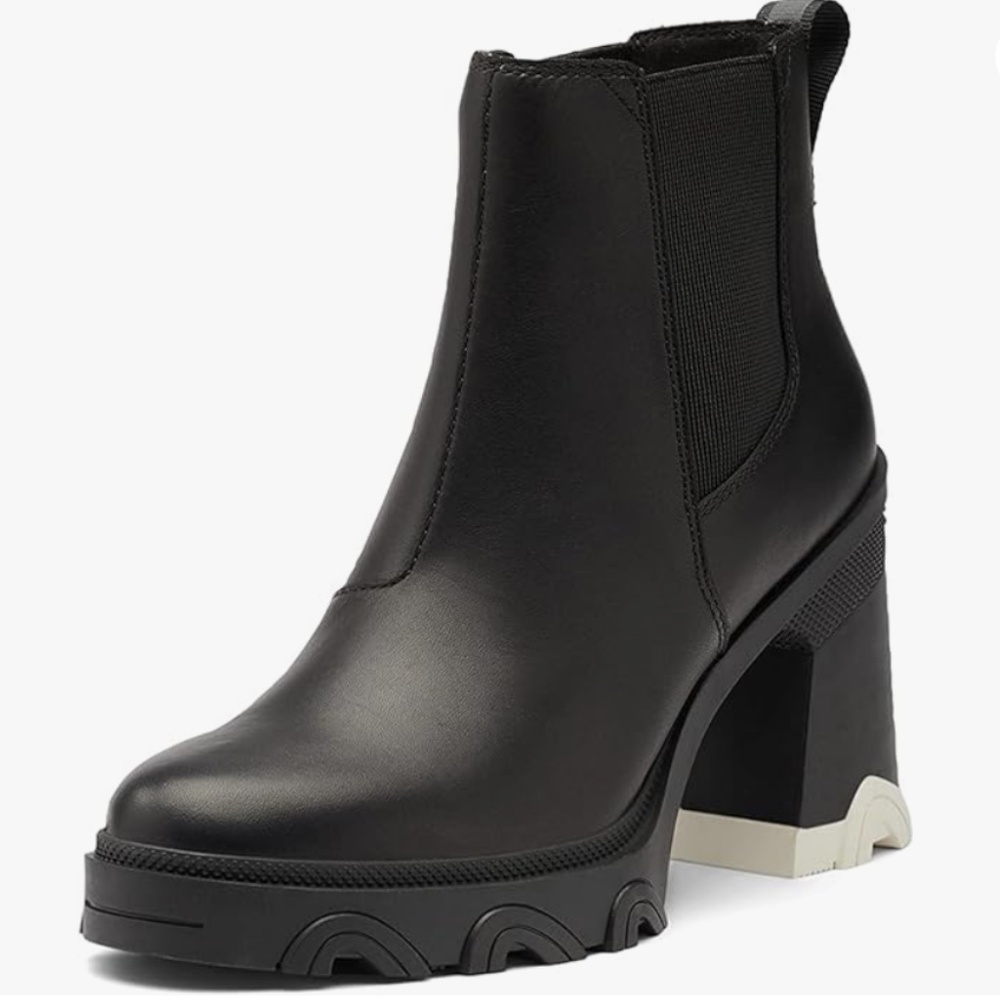 EUC Sorel Waterproof Brex Heel Chelsea Boots